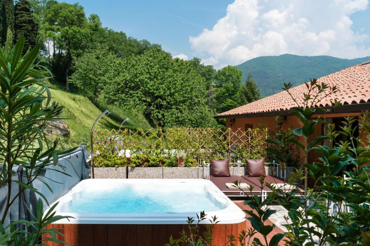 Boutique Hotel Villa Sostaga Gargnano Bagian luar foto